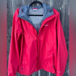 Columbia OmniTech Men’s Rain/Wind Lightweight Jacket. Size L